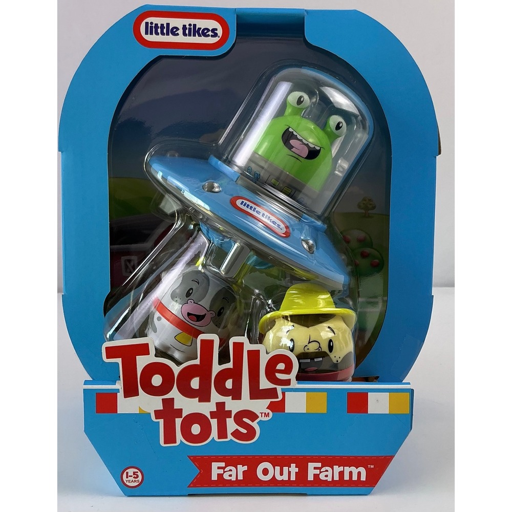 Little Tikes Toddle Tots Far Out Farm Alien Cow Farmer UFO Toy1-5 Years NIB Gift
